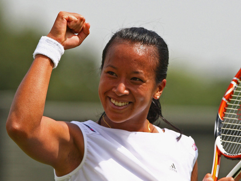 Anne Keothavong retired Laotian-British Tennis Player very hot and sexy wallpapers